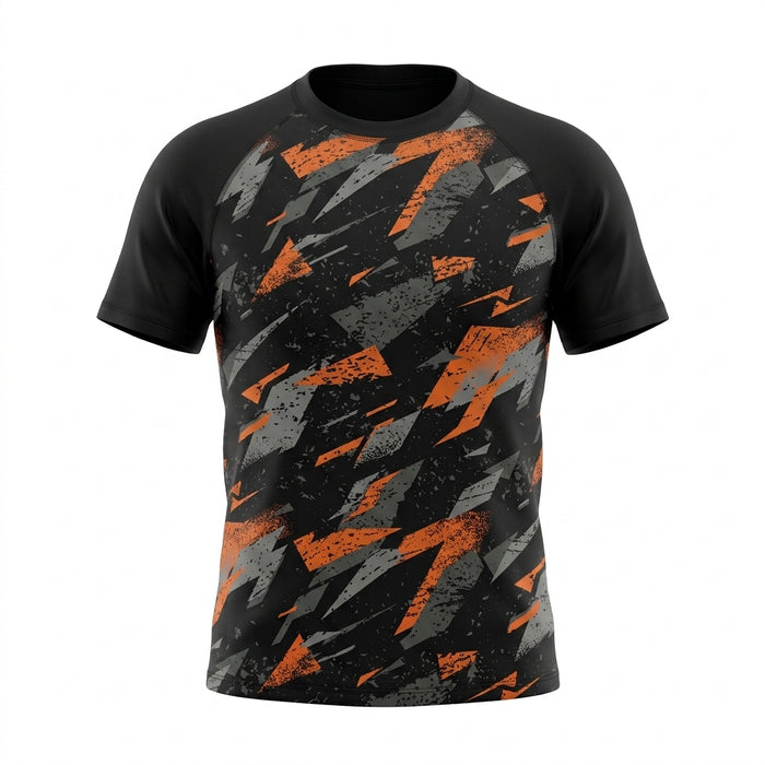 Boys Printed Rash Guard And Swim Shorts Set