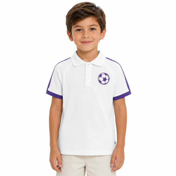 Boys Short Sleeve Polo T Shirt