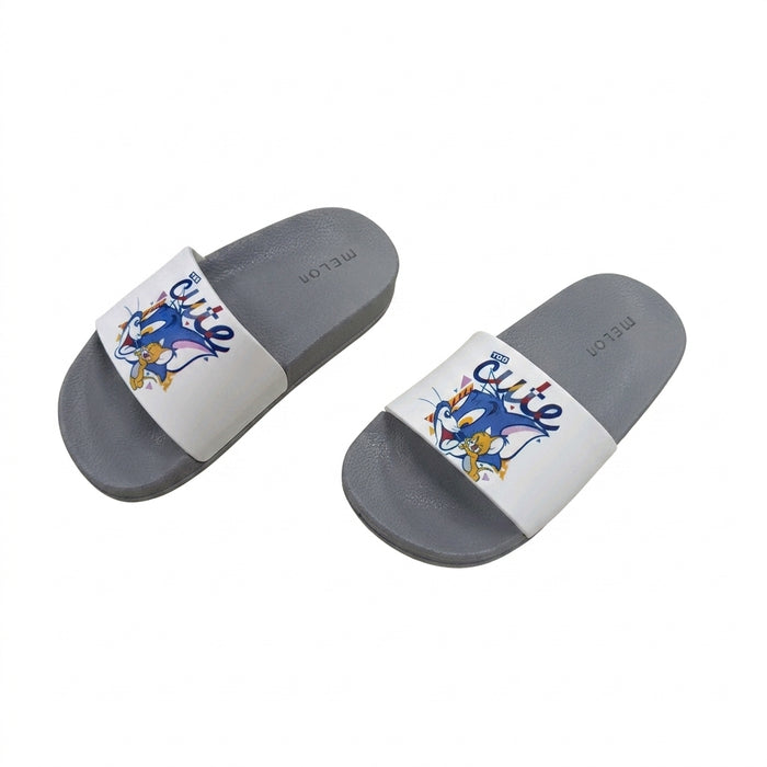 Boys Tom And Jerry Printed Slide Sandals