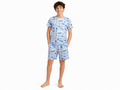 Boys Tropical Rider Printed Pajama Set