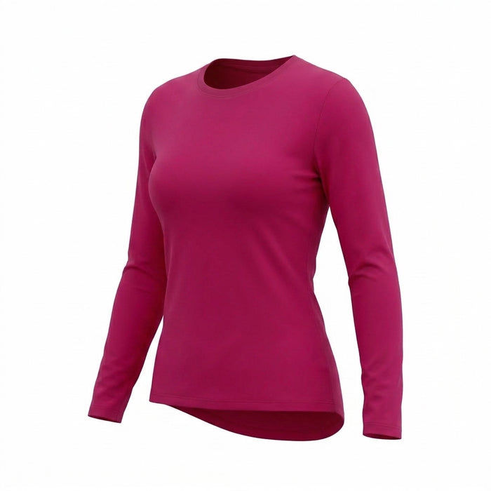 Bright Long Sleeve Basic Top