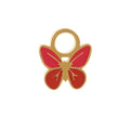 Butterfly Hoop Charm