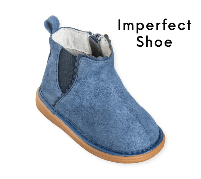 Cameron Navy Boot (IMPERFECT) - Wee Squeak