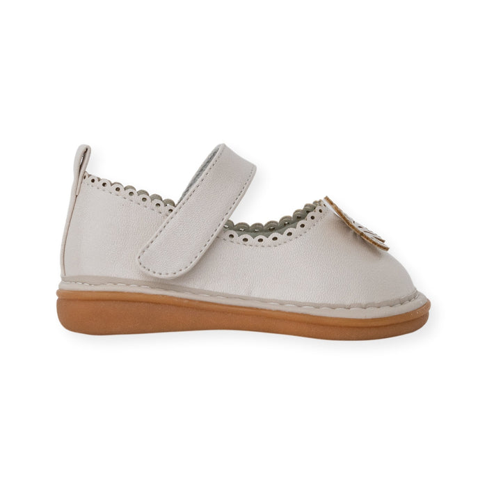 Camille Gold Shimmer Shoe - Wee Squeak