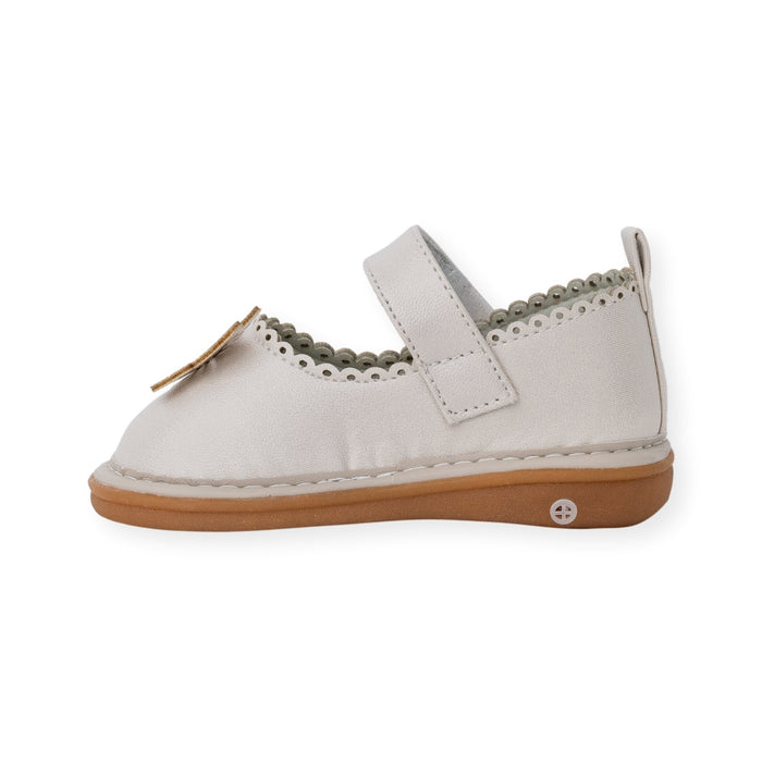 Camille Gold Shimmer Shoe - Wee Squeak