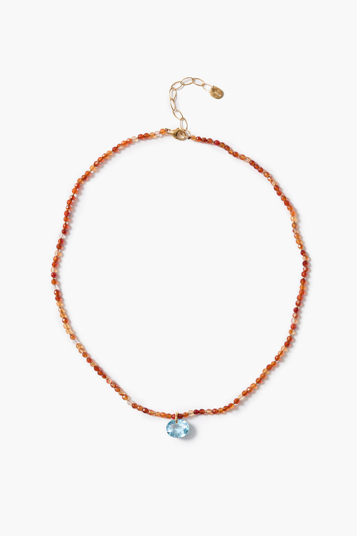 Camille Necklace Carnelian