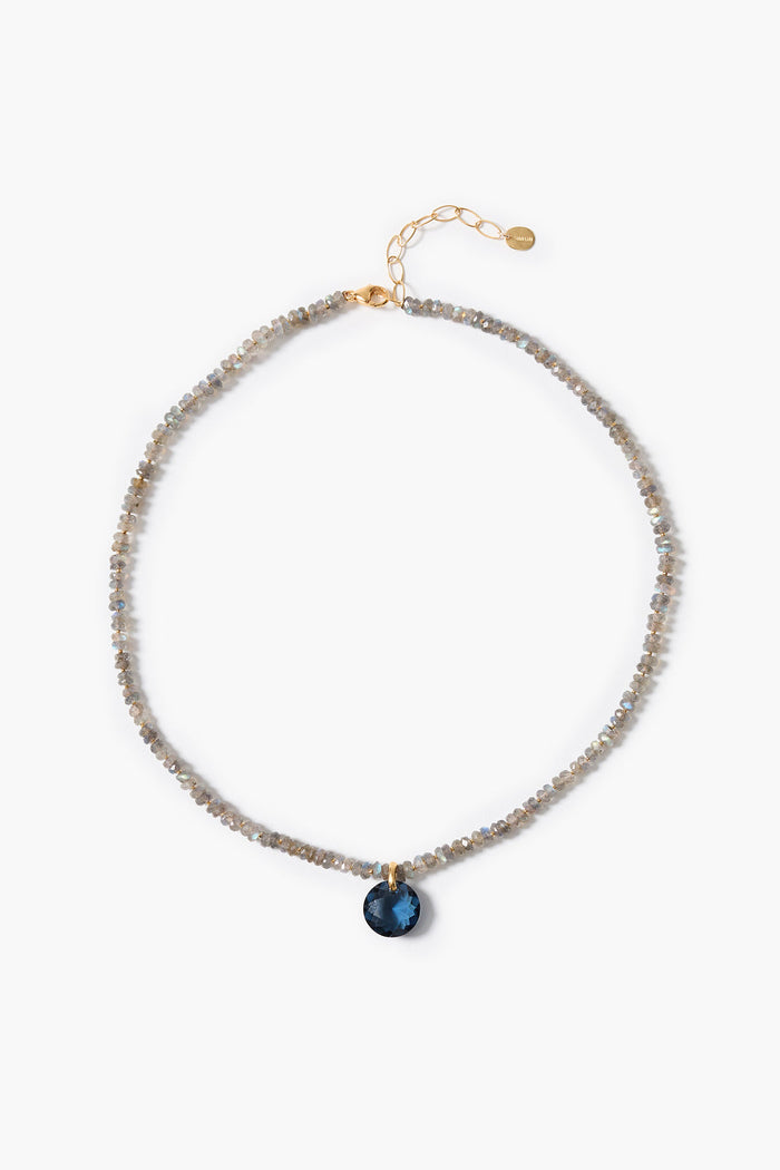 Camille Necklace Labradorite