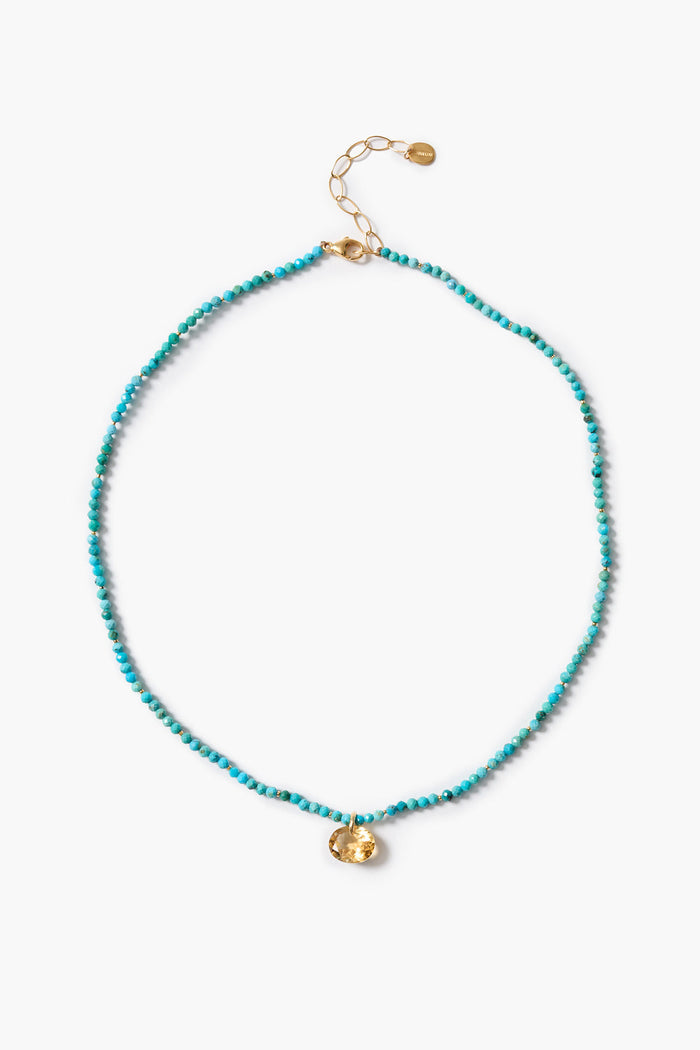 Camille Necklace Turquoise
