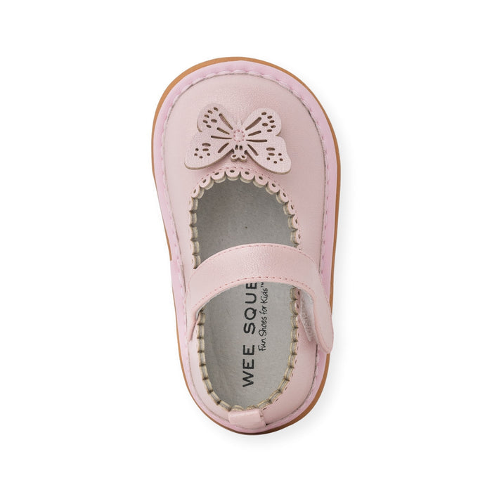 Camille Pink Shimmer Shoe - Wee Squeak