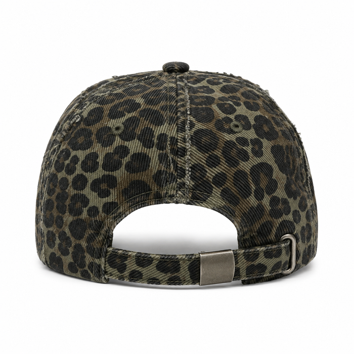 Camouflage Distressed Baseball Cap