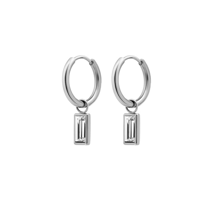 "Can I Keep You?" Gem Hoops