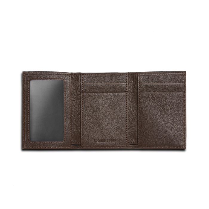Canfield ID Trifold Wallet - Espresso