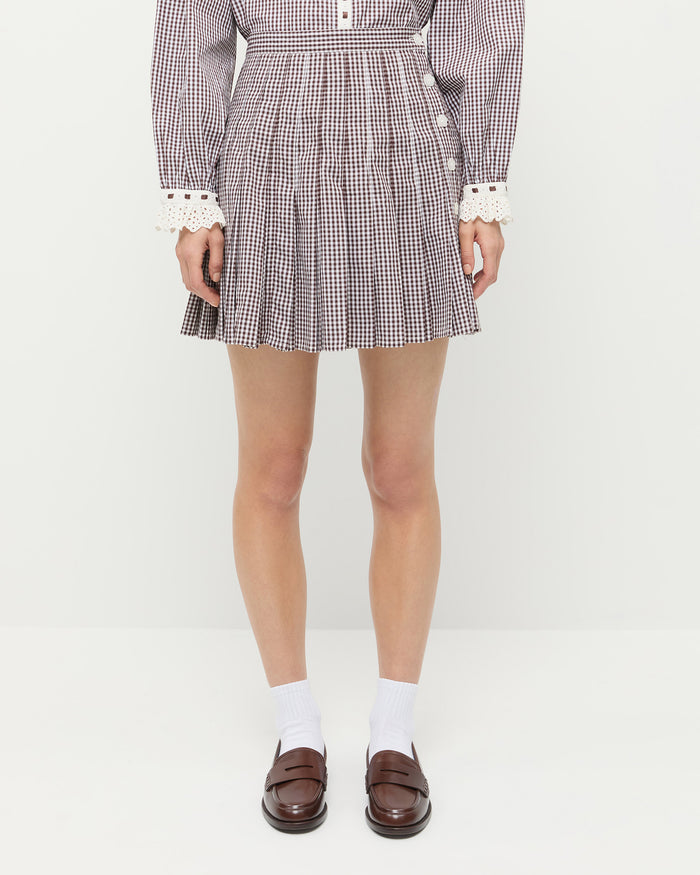 Color: Brown Gingham