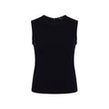 Casual Wear Women Charcoal Sleeveless Cropped Top
