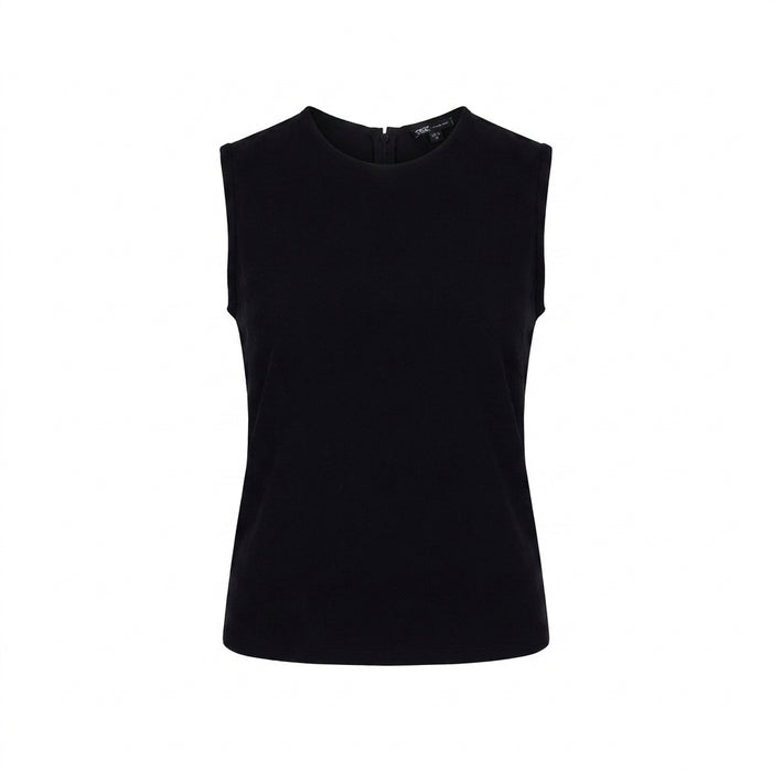 Casual Wear Women Charcoal Sleeveless Cropped Top