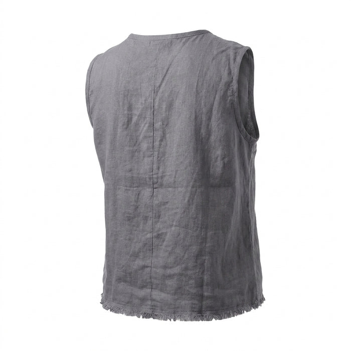 Casual Wear Women Charcoal Sleeveless Cropped Top