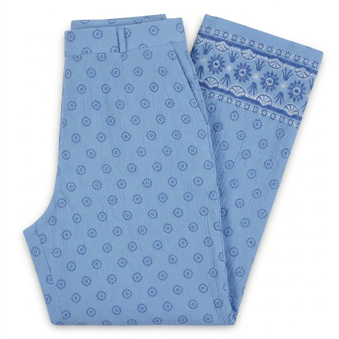 Casual Wear Women Printed Straight Leg Pants