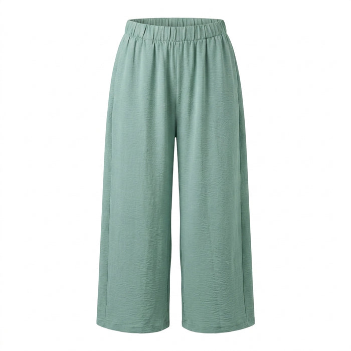 Casual Wear Women Wide Leg Pants