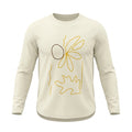 Casual Women Long Sleeve Minimalist Graphic T Shirt