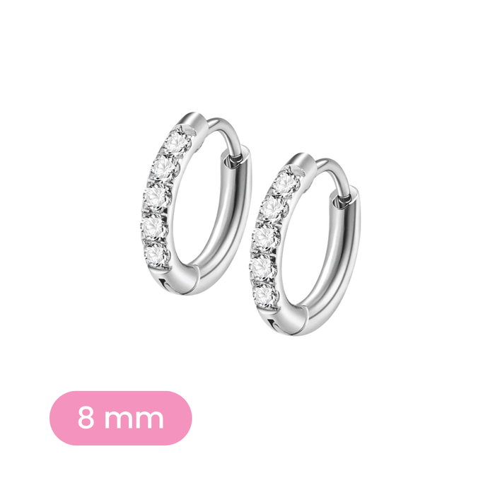Silver / 8mm
