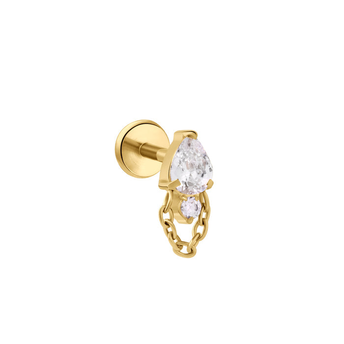 Celise Flat Back Stud