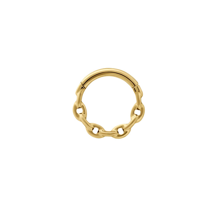 Chain-Link Daith Hoop