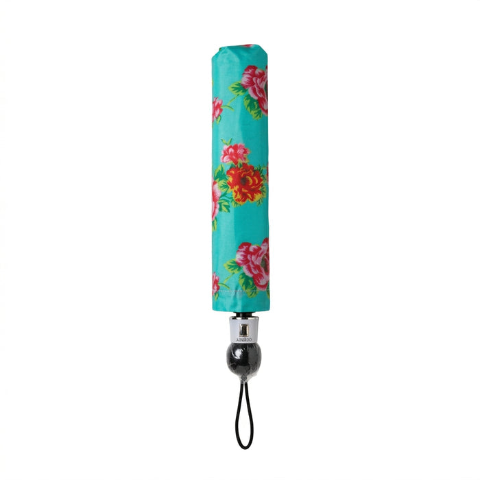 Cherry Floral Folding Umbrella