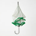 Cherry Foldable Umbrella With Curved Handle