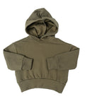 classic hoodie - caper - fleece terry