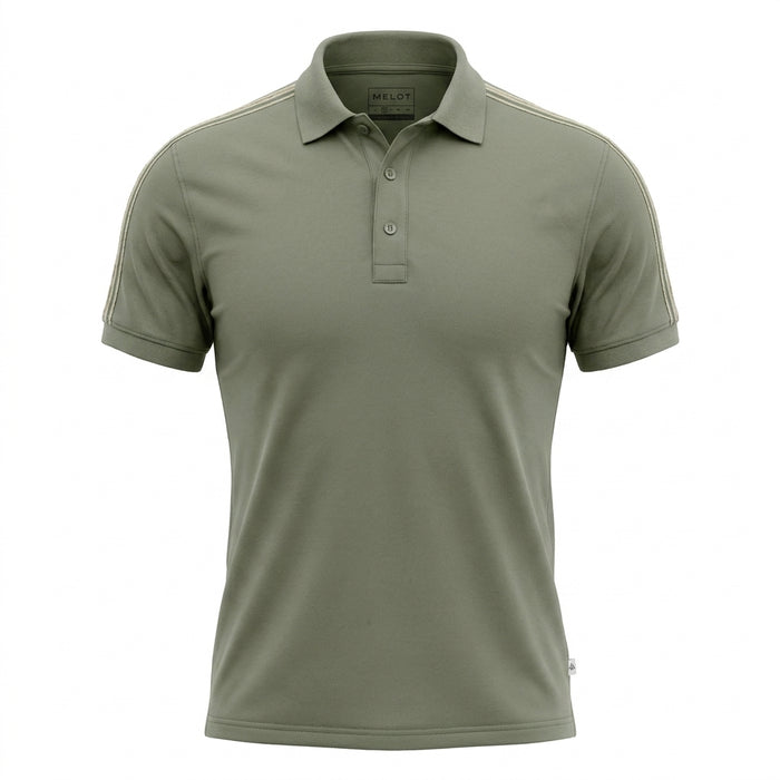 Classic Solid Polo Shirt