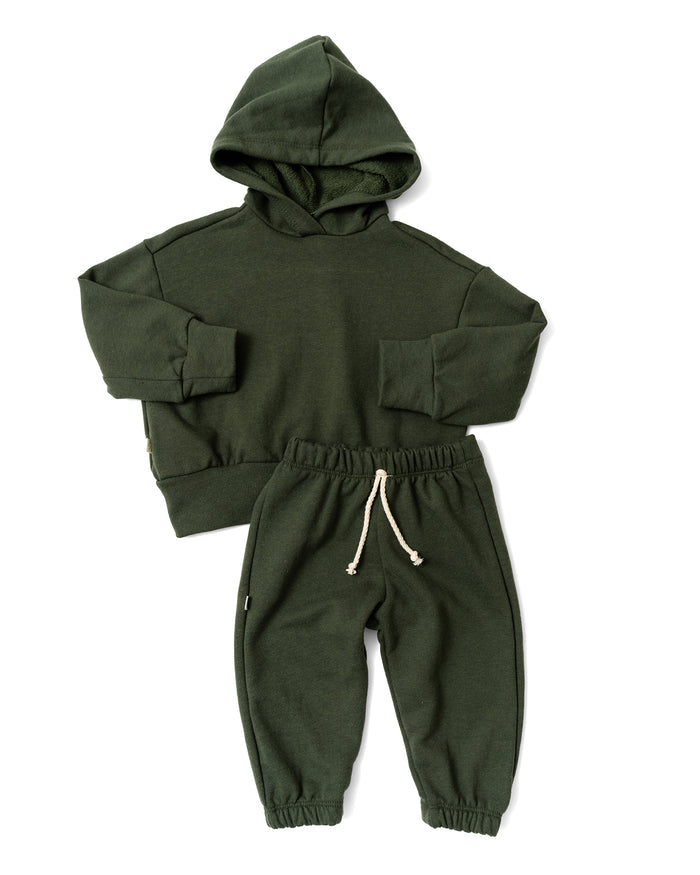 classic sweat set - cedar