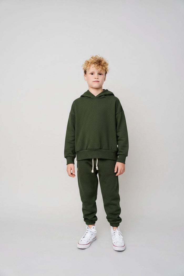 classic sweat set - cedar
