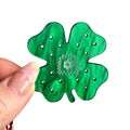 Clover Flat Back Palette - Marbled Green