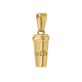Coffee Cup Necklace Charm