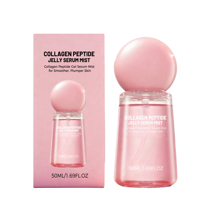 Collagen peptides jelly serum mist