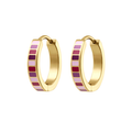 ColorPop Titanium Hoops
