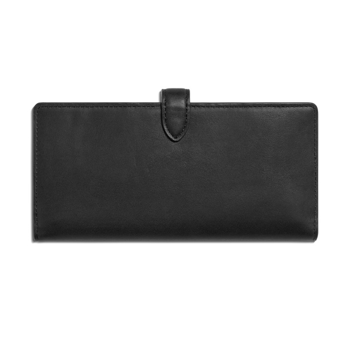 Continental Snap Wallet - Black