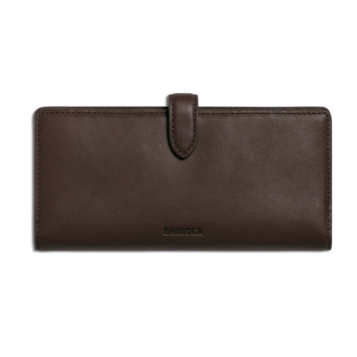 Continental Snap Wallet - Espresso