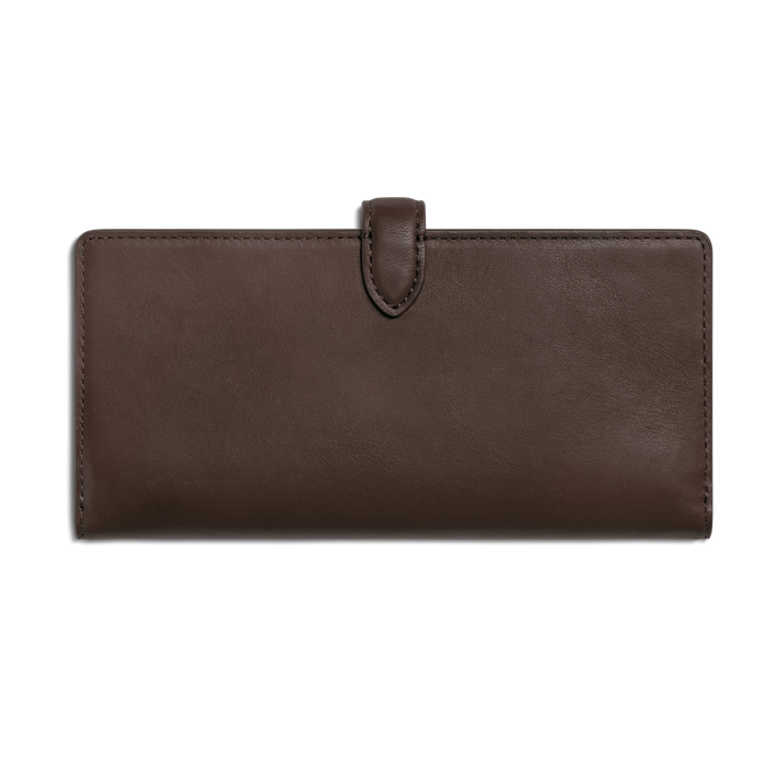 Continental Snap Wallet - Espresso