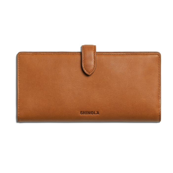 Continental Snap Wallet - Tan