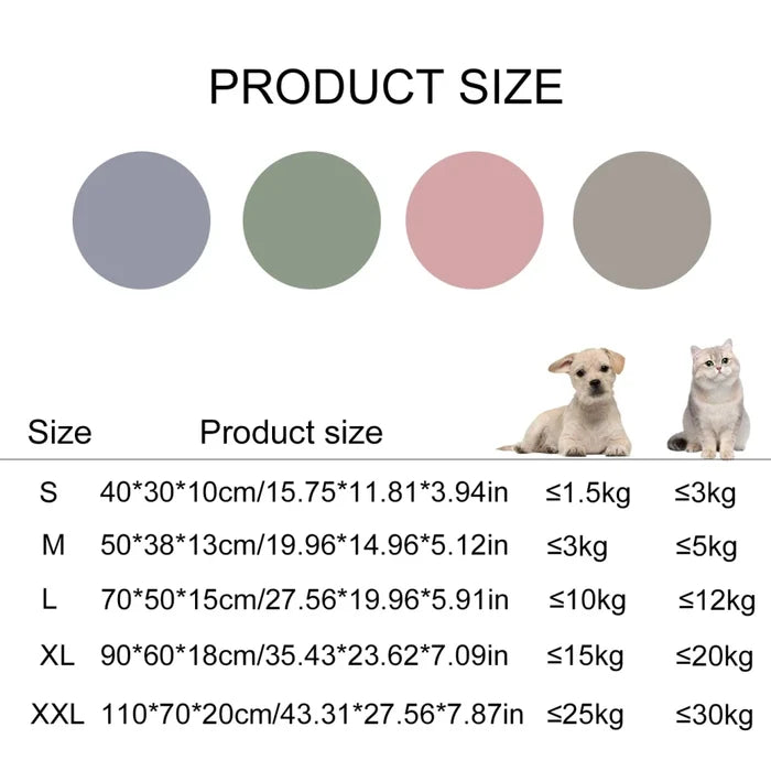 Corduroy Large Dog Sofa Bed