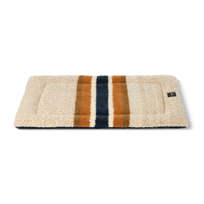 Crate Comfort Mat - Stripe Brown