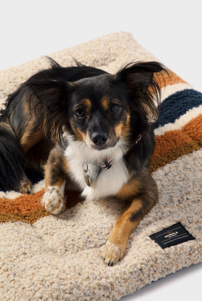 Crate Comfort Mat - Stripe Brown