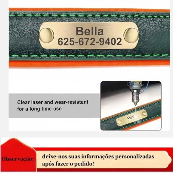 Custom Leather Dog Collar