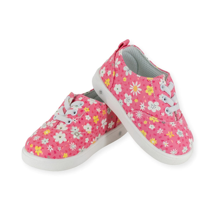 Dahlia Floral Shoe - Wee Squeak