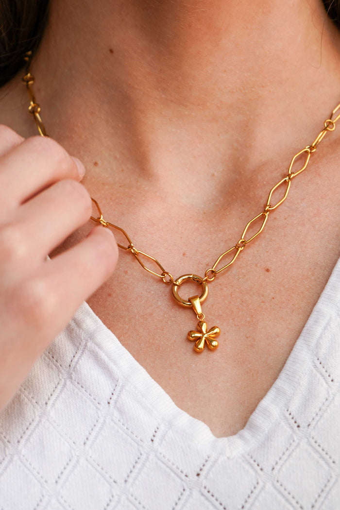 Daisy Necklace Charm