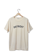 Detroit Graphic T Shirt - Cream