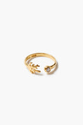 Diamond Branch Ring Gold