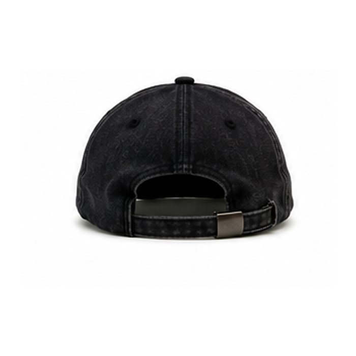 Distressed Embroidered Baseball Cap