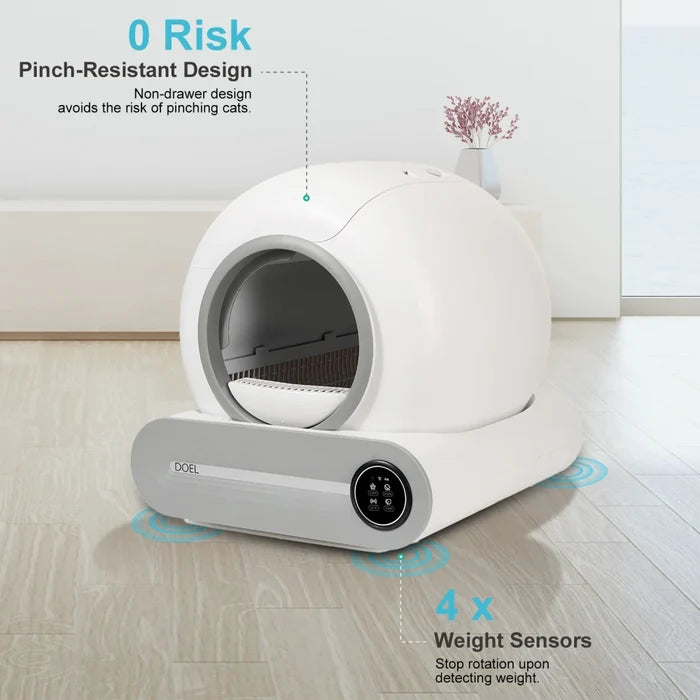 DOEL Self Cleaning Cat Litter Box